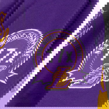 Суитчър Mitchell & Ness NBA LA Lakers Team Origins Fleece Hoodie Purple - Лилаво | FPHD4849-LALYYPPPPURP, 5