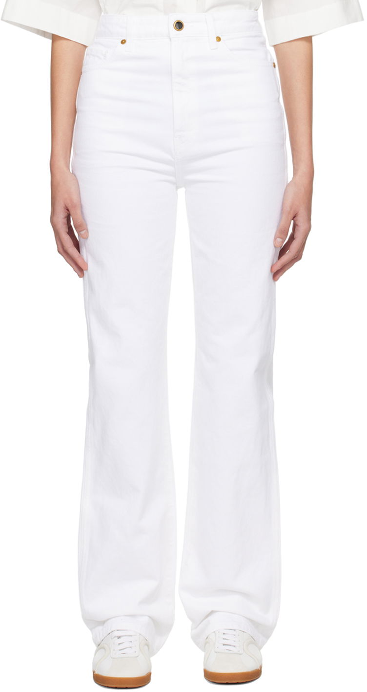 Дънки Khaite The Danielle Jeans Бяло | 1032913100, 0