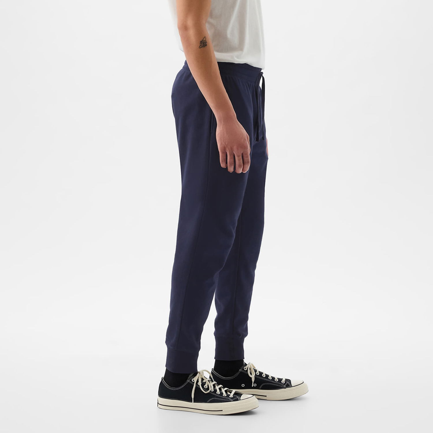 Спортни панталони GAP French Terry Logo Joggers Tapestry Navy Тъмно синьо | 868463-01, 1