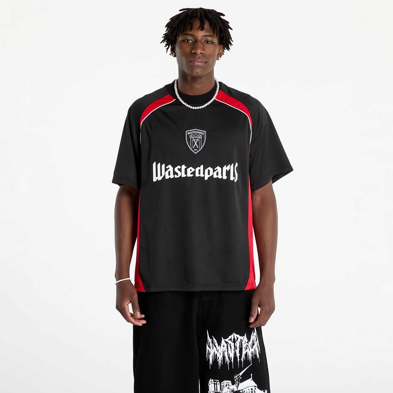 Фланелка Wasted Paris Rain Football Jersey Black Черно | WP_000154, 0