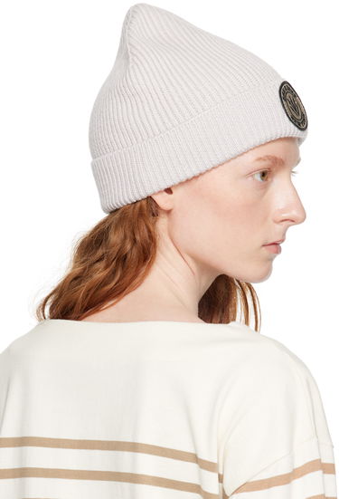 Шапка rag & bone Charlie Logo-Embroidered Wool Beanie Черно | WJK22HS009BV09, 4