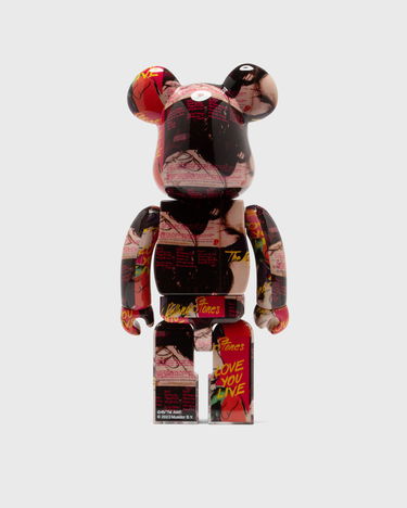 Колекционерско Medicom Toy ANDY WARHOL X THE ROLLING STONES LOVE YOU LIVE 1000% BE@RBRICK Figure Многоцветен | MED1403, 1
