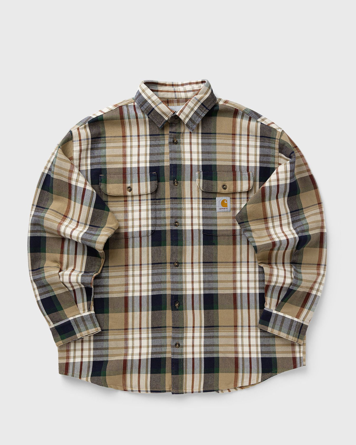 Риза Carhartt WIP Tamblyn Long Sleeve Shirt Бежово | I035332-34V.XX, 0