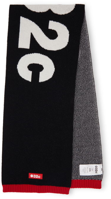 Шал 032C Exclusive Knit Scarf Черно | SP21-A-4000 KNIT, 0