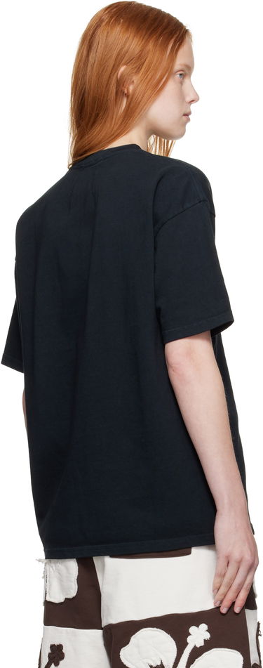 Тениска Rhude Rhude 'International Racing' Logo T-Shirt Черно | RHPF25TT10012, 2