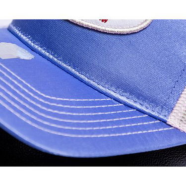 Шапка с козирка Von Dutch Cary Trucker Satin Blue/Pink Синьо | VD7030161, 4