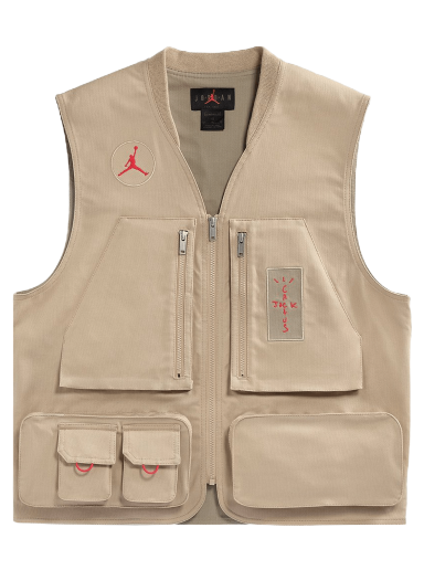 Жилетка Cactus Jack by Travis Scott Jordan x Utility Vest Бежово | CW3169 201
