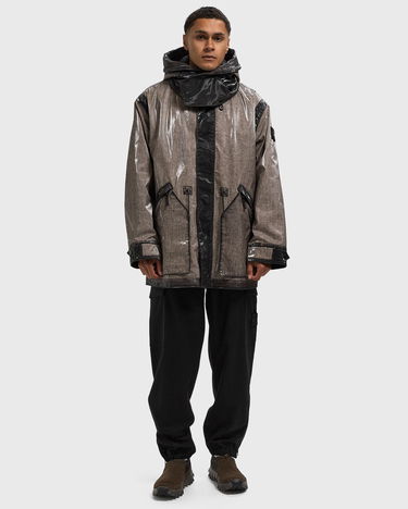 Карго панталони Stone Island Fleece Cargo Trousers with Elastic Waist and Zipped Cuffs Черно | K2S153100021S0F24.V0029, 1