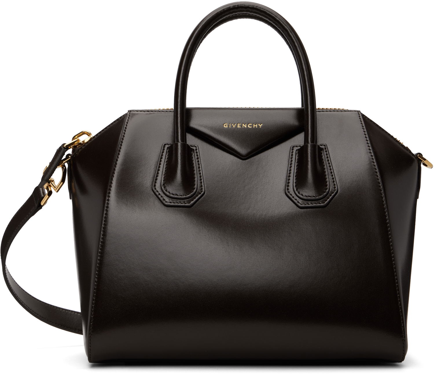 Дамска чанта Givenchy Small Antigona Bag Кафяво | BB5149B13A206, 0