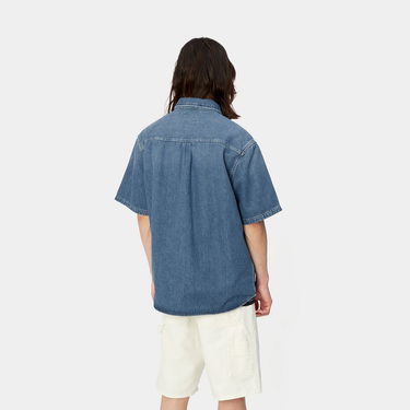 Риза Carhartt WIP S/S Ody Shirt Синьо | I033347_01_4L, 3