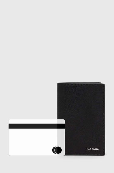 Портфейл Paul Smith Paul Smith Leather Billfold Wallet Черно | M1A.4774.NMISTR, 4