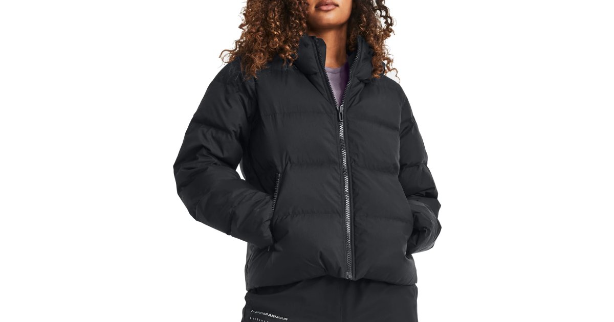 Пухо яке Under Armour ColdGear® Infrared Down Crinkle Jacket Черно | 1378861-001, 1