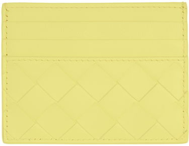 Портфейл Bottega Veneta Intreccio Card Holder Бежово | 651401 VCQC4, 1