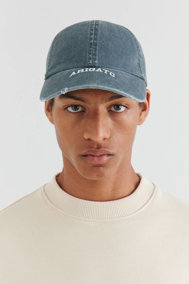 Шапка с козирка AXEL ARIGATO Klein Distressed Cap Синьо | X2239003, 4