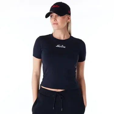 Тениска New Era Slim Tee T-Shirt Черно | 60564944, 0