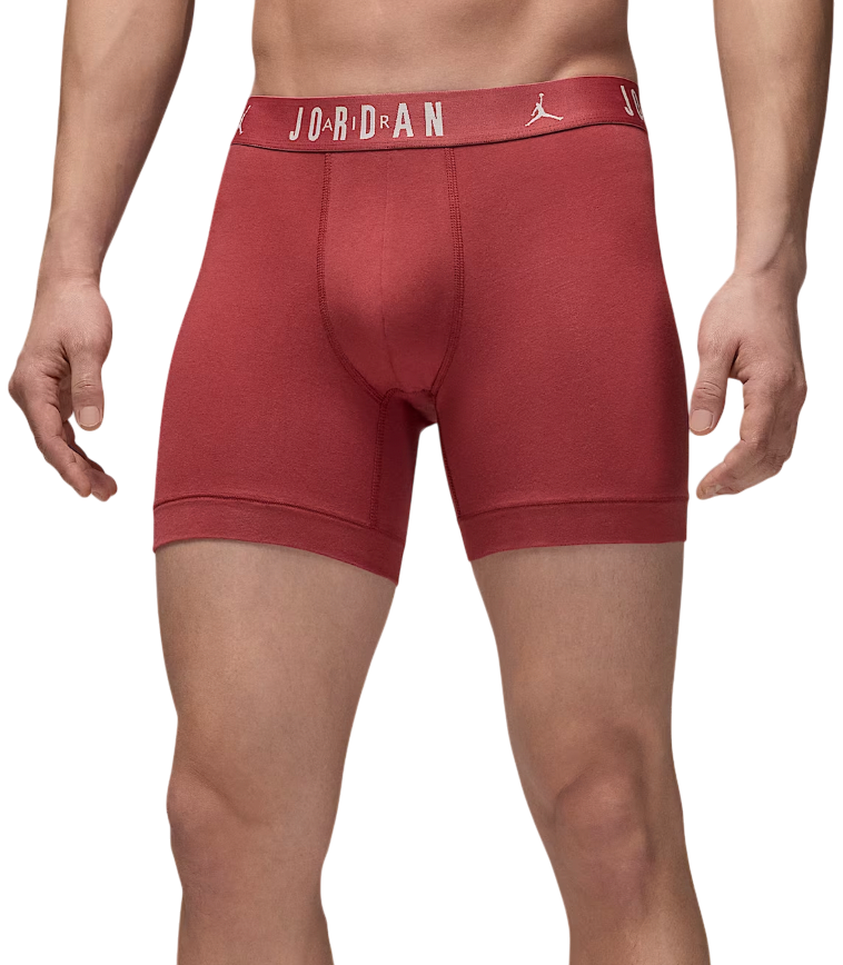 Боксерки Jordan Jordan Flight Cotton Core 3-Pack Boxer Shorts Червено | jm0622-x69, 0