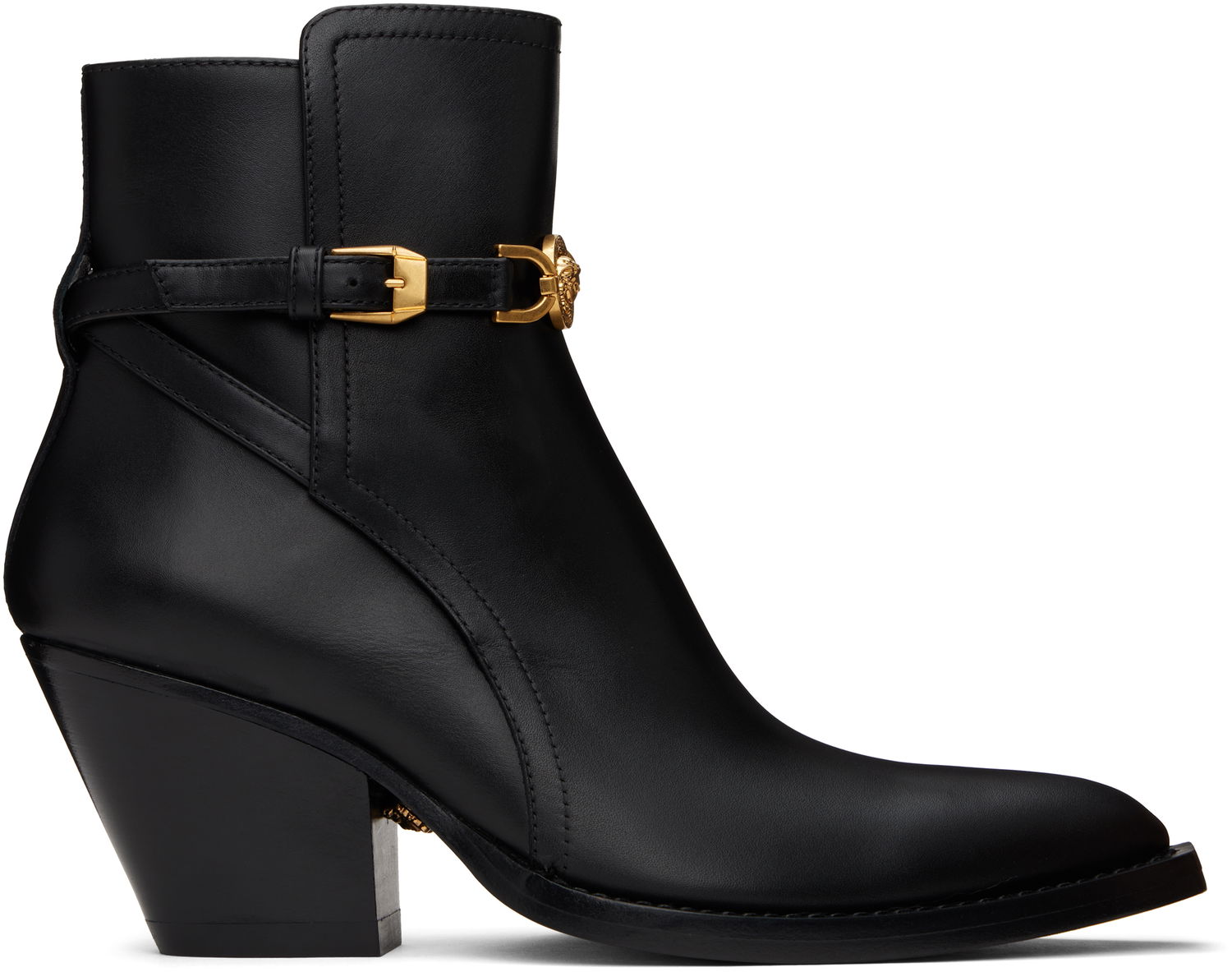 Кецове и обувки Versace Versace Medusa '95 Ankle Boots Черно | 1015913_1A04174_1B00V, 0