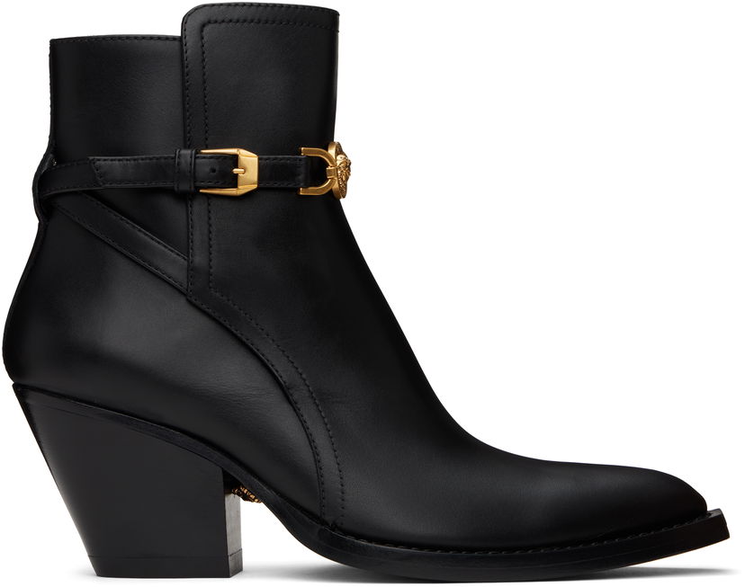 Кецове и обувки Versace Versace Medusa '95 Ankle Boots Черно | 1015913_1A04174_1B00V