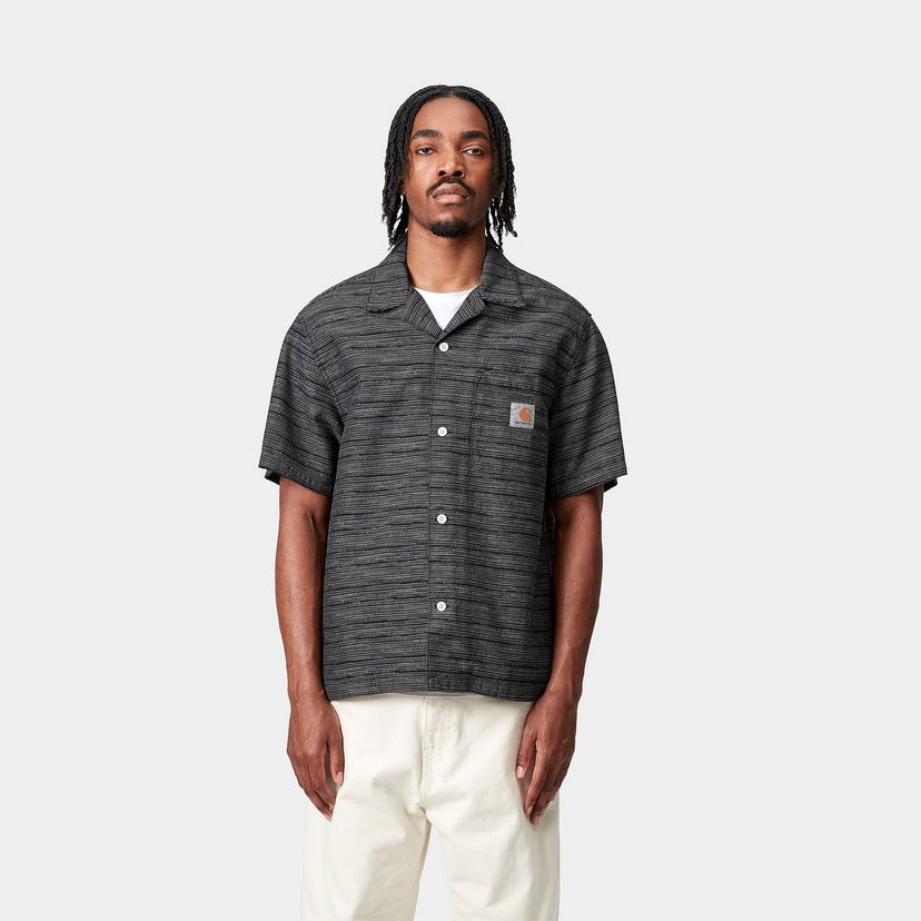 Риза Carhartt WIP Carhartt WIP Gellar Short Sleeve Shirt Черно | I035569_2