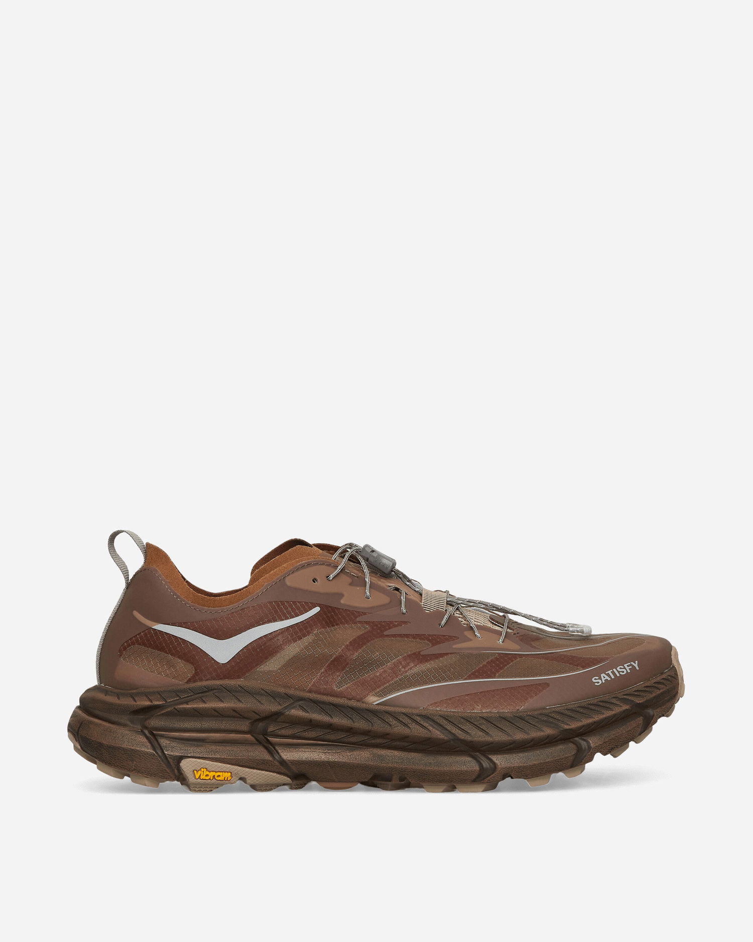 Кецове и обувки Hoka One One Satisfy Mafate Speed 4 Lite Бургунди | 1157050-RBBR, 1