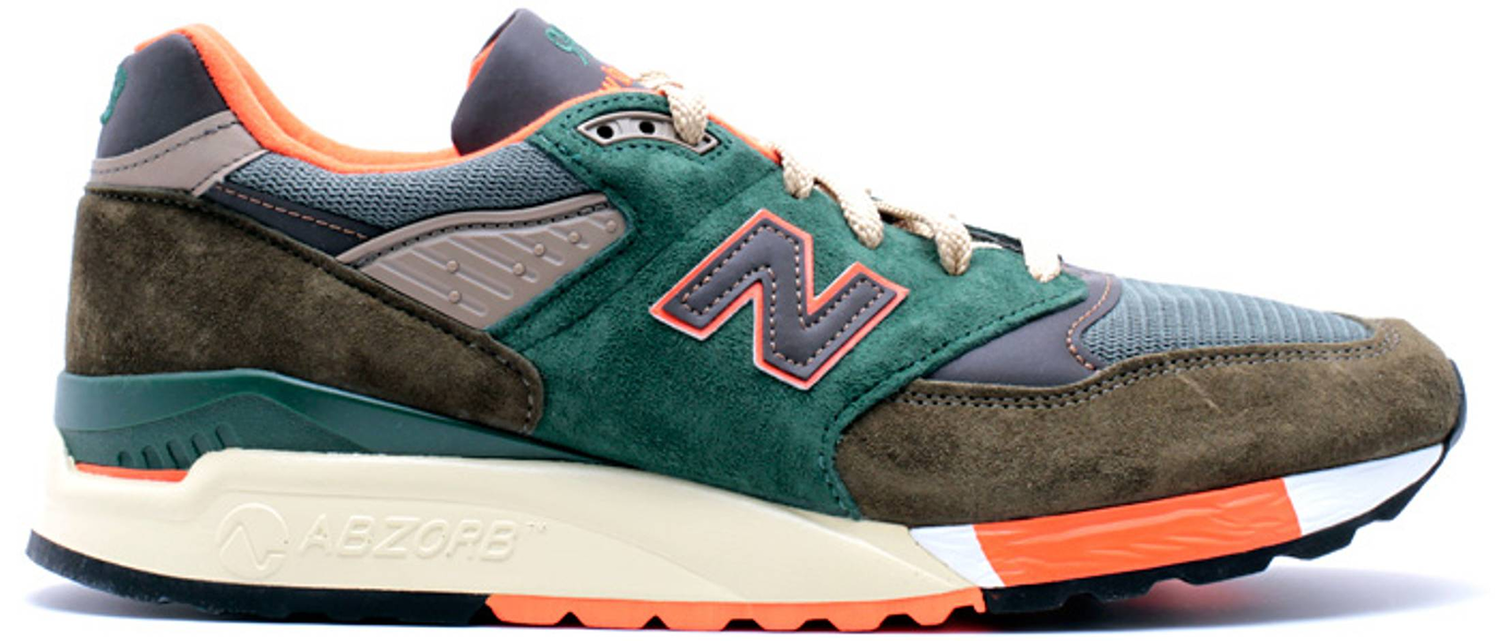 Кецове и обувки New Balance J. Crew x 998 "Concrete Jungle" Зелено | M998JC4, 0