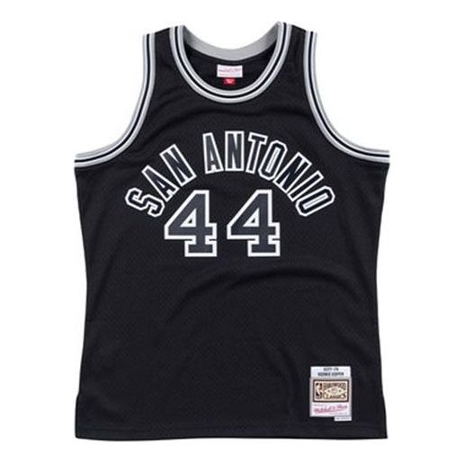 Потник Mitchell & Ness Mitchell & Ness San Antonio Spurs George Gervin 1977-78 Swingman Jersey Черно | SMJYCP18184-SASBLCK77GGE, 0