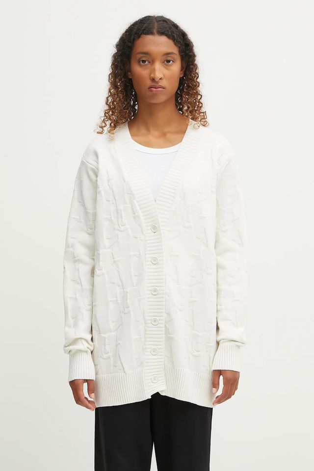 Fiorucci Kissing Angels Long Cardigan