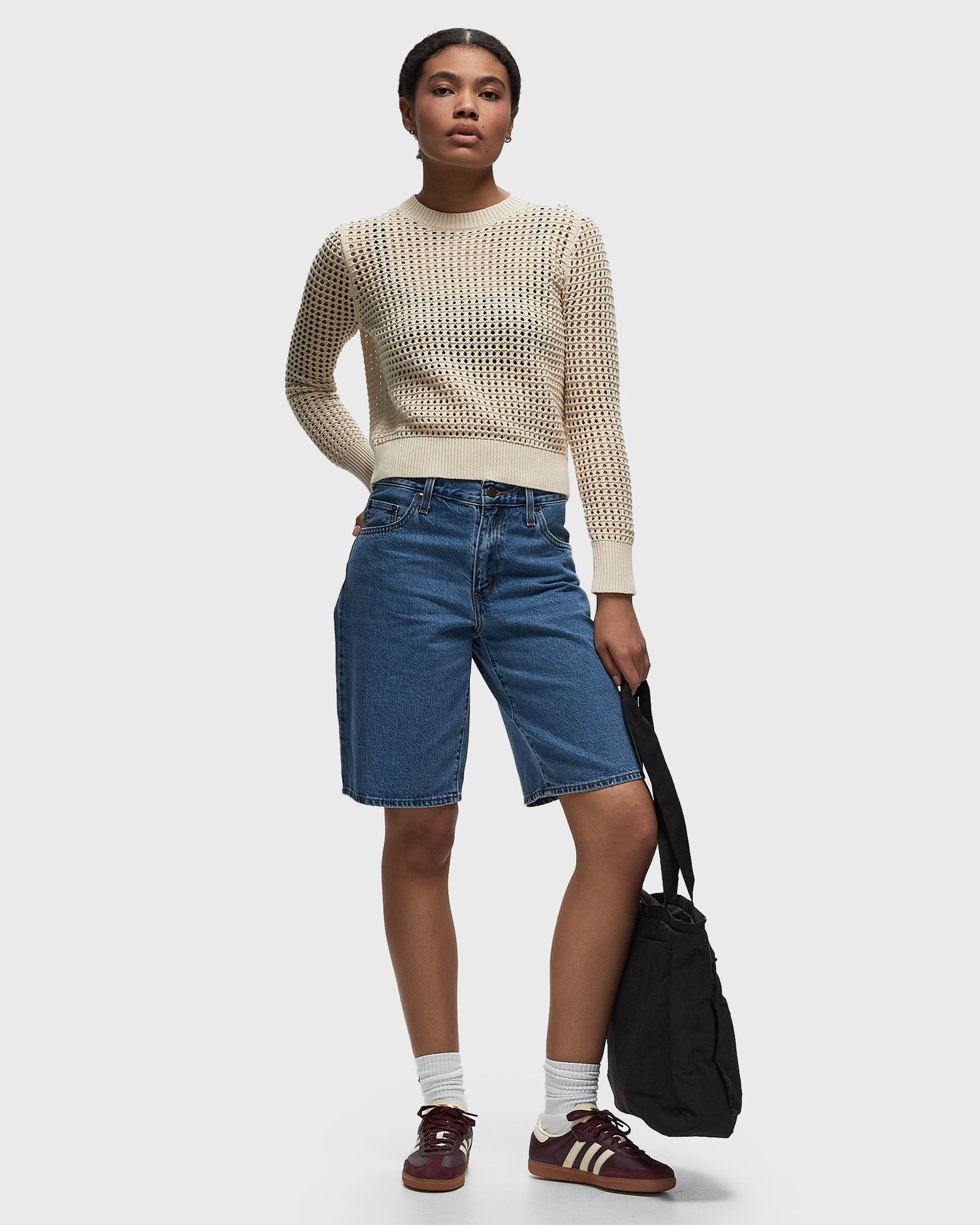 Пола Levi's BAGGY DAD JORT Синьо | 000MJ-0001, 1