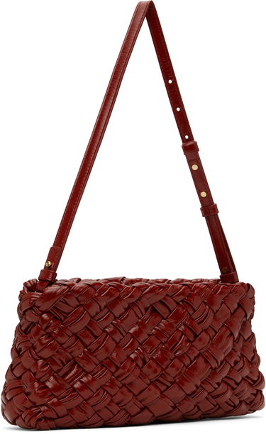 Чанта през рамо Bottega Veneta Kalimero Cha-Cha Shoulder Bag Червено | 785780 V40T1, 2
