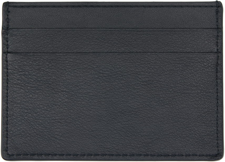 Портфейл LANVIN Patch Card Holder Черно | LM-SLSWC3-TOPS-P24, 1