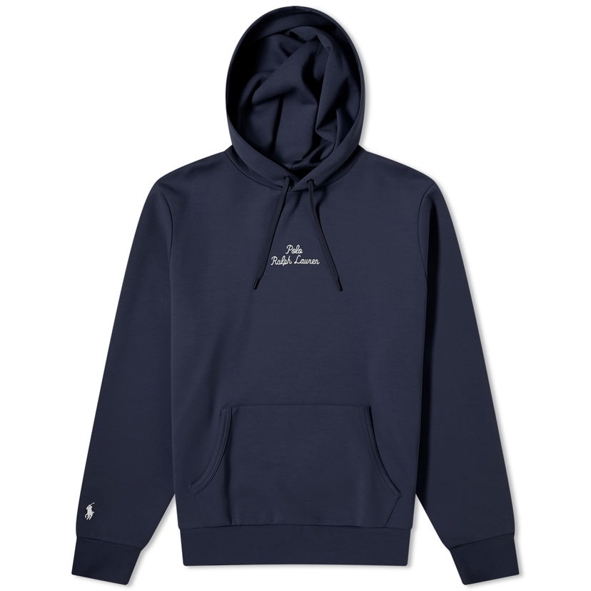 Суитчър Polo by Ralph Lauren Chain Stitch Logo Hoodie Тъмно синьо | 710936586002