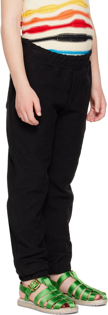 Спортни панталони MSGM MSGM Embroidered Lounge Pants Черно | MS029341, 1
