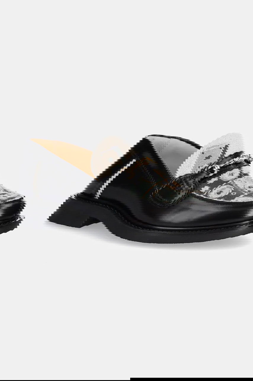 Кецове и обувки Filling Pieces Filling Pieces Loafer Speaker Wall Черно | 122511303239, 0