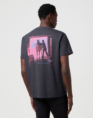 Тениска Wrangler Vintage Tee XL Сиво | 112371465:XL, 1