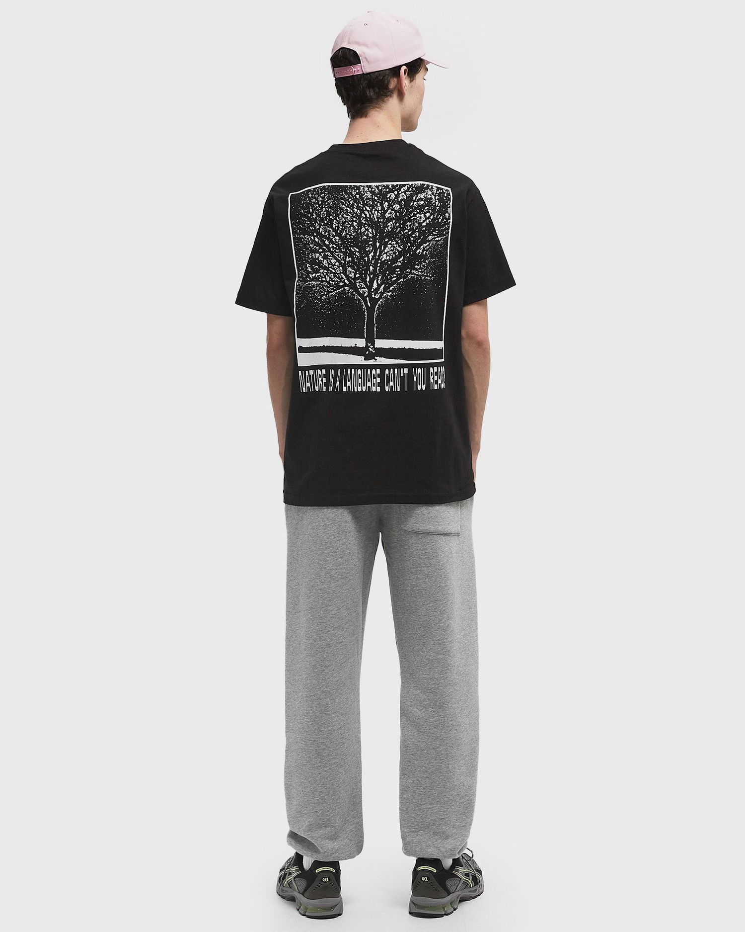 Тениска Pleasures Nature Black T-Shirt Черно | P24W037-BLACK, 1