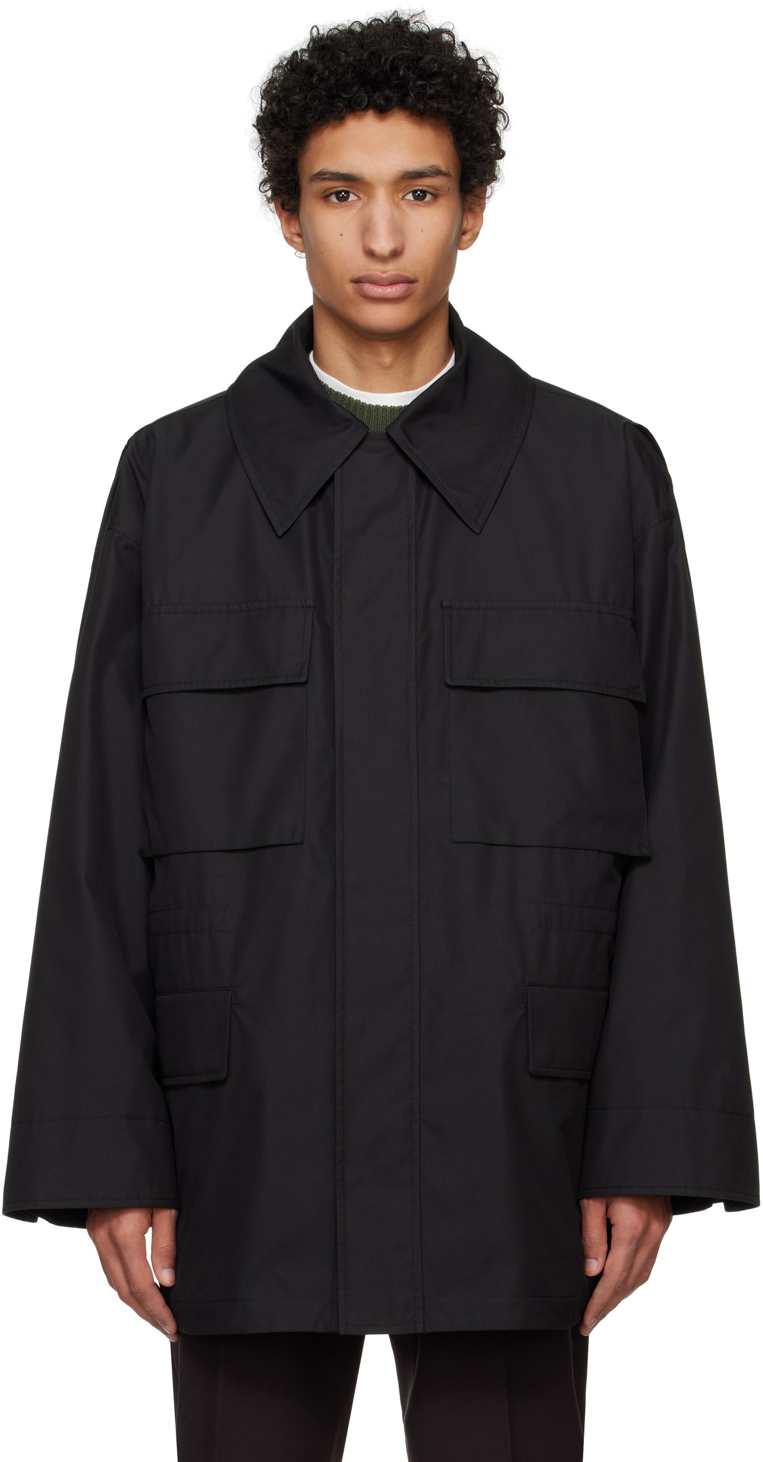 Парка Jil Sander Jil Sander Field Jacket Черно | J22SW0028_J46192, 0