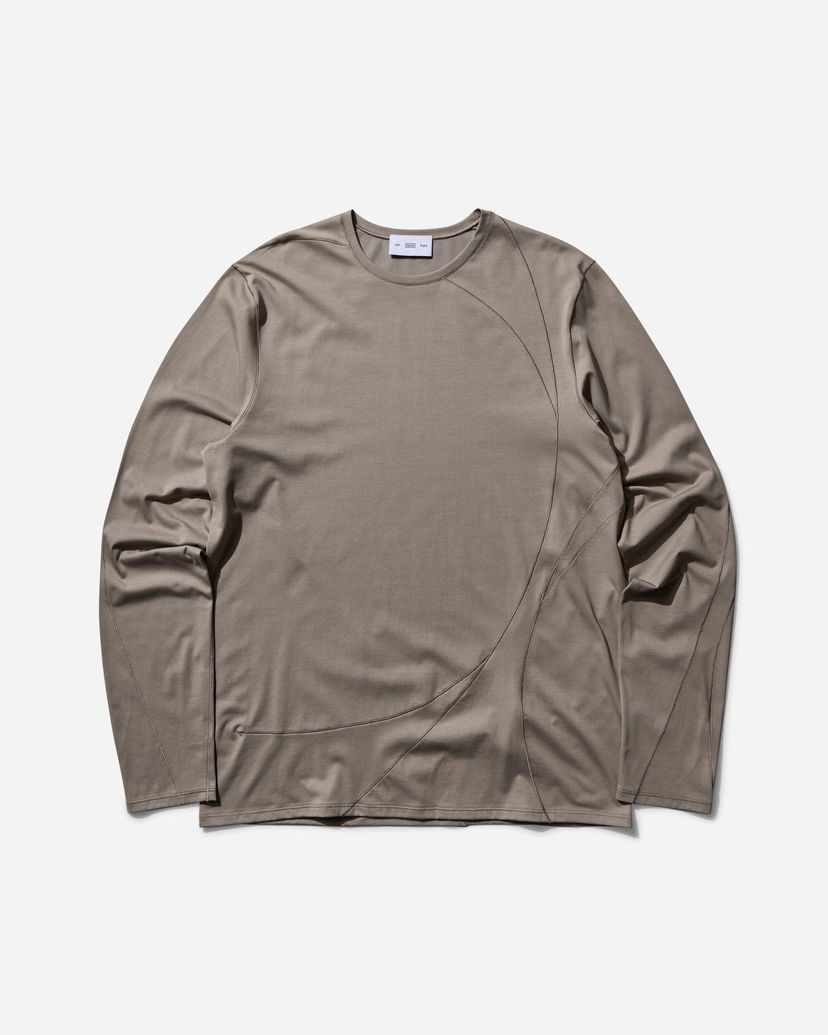 Тениска Post Archive Faction (PAF) Long Sleeve T-Shirt with Stitching Detail Сиво | 7.0TLSC WG