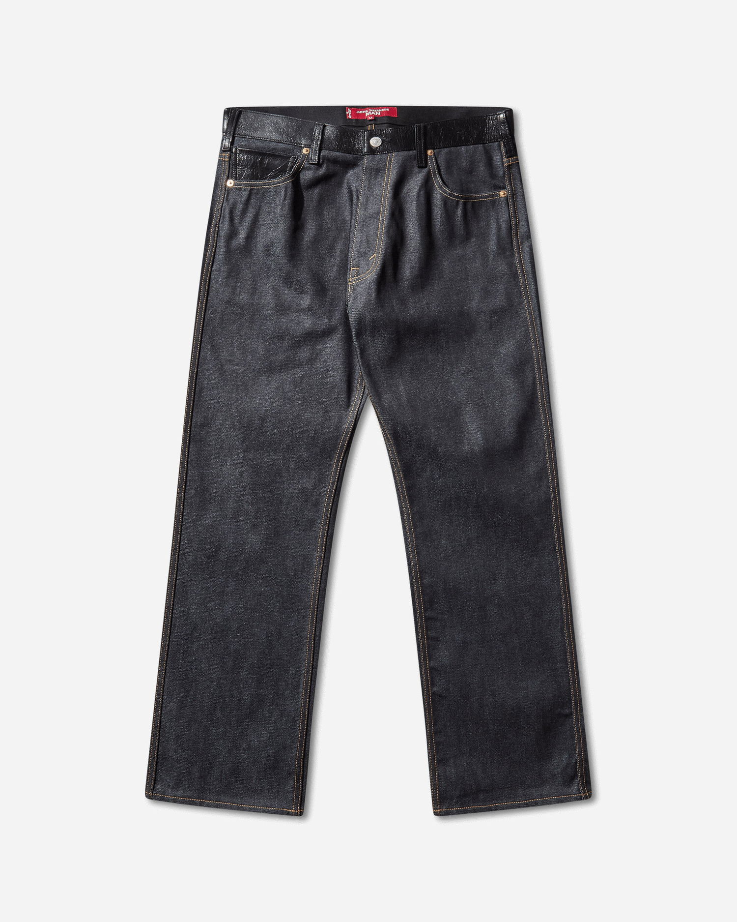 Дънки Junya Watanabe Contrast Trim Trousers Синьо | WP-P201-W25 1, 1