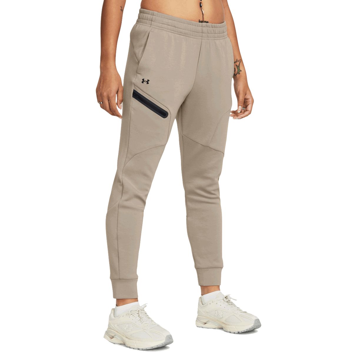 Спортни панталони Under Armour Unstoppable Fleece Joggers Бежово | 1379846-203, 0