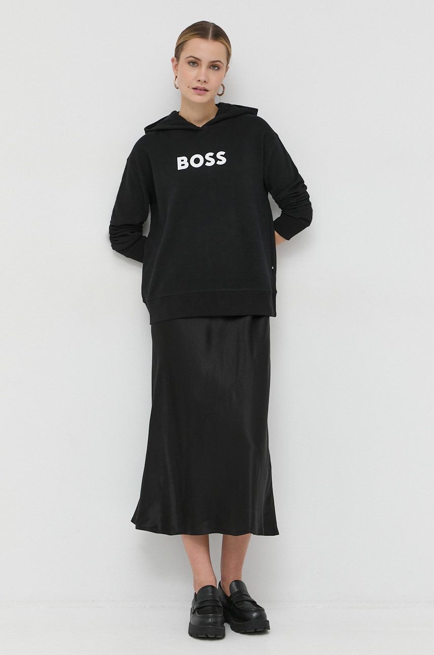Суитчър BOSS Hoodie Черно | 50468367, 0