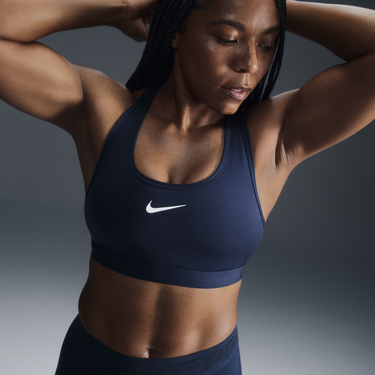 Сутиен Nike Swoosh Sports Bra Тъмно синьо | DX6821-478, 1