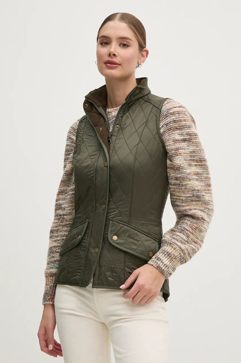 Жилетка Barbour Barbour Cavalry Quilted Gilet Зелено | LGI0016