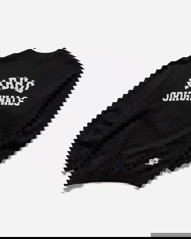 Суитчър Neighborhood Crewneck Sweatshirt NBHD Originals Черно | 242UWNH-CSM01 BK, 0