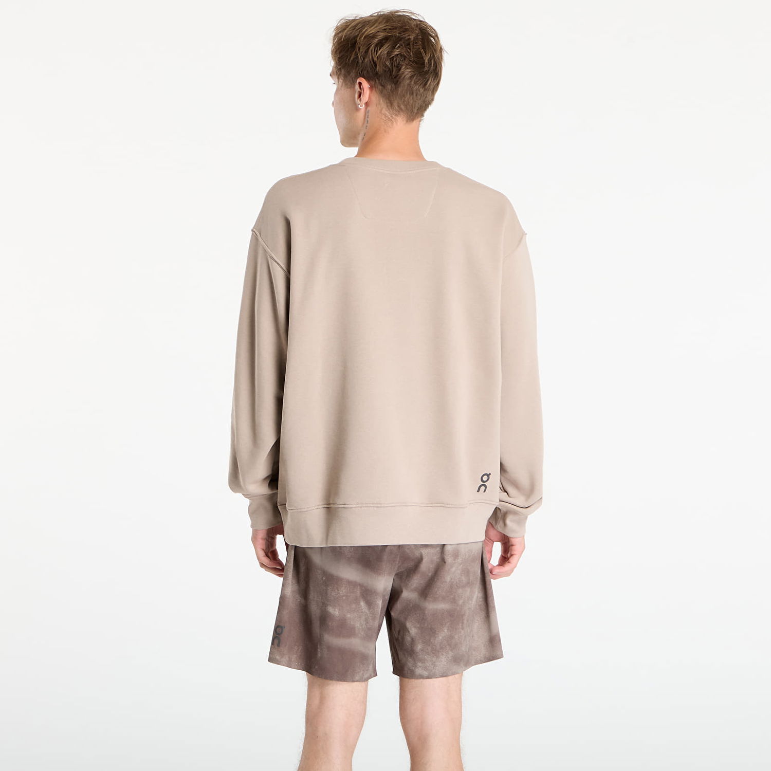 Суитчър On Running Club Crew Sweatshirt XL Бежово | 1ME10340603, 1