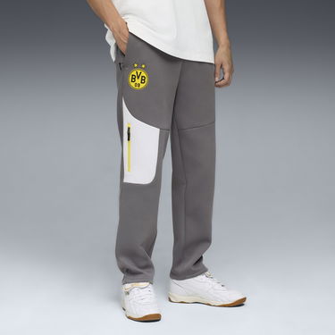 Спортни панталони Puma Borussia Dortmund PUMATECH Men's Track Pants Сиво | 781700_21, 1