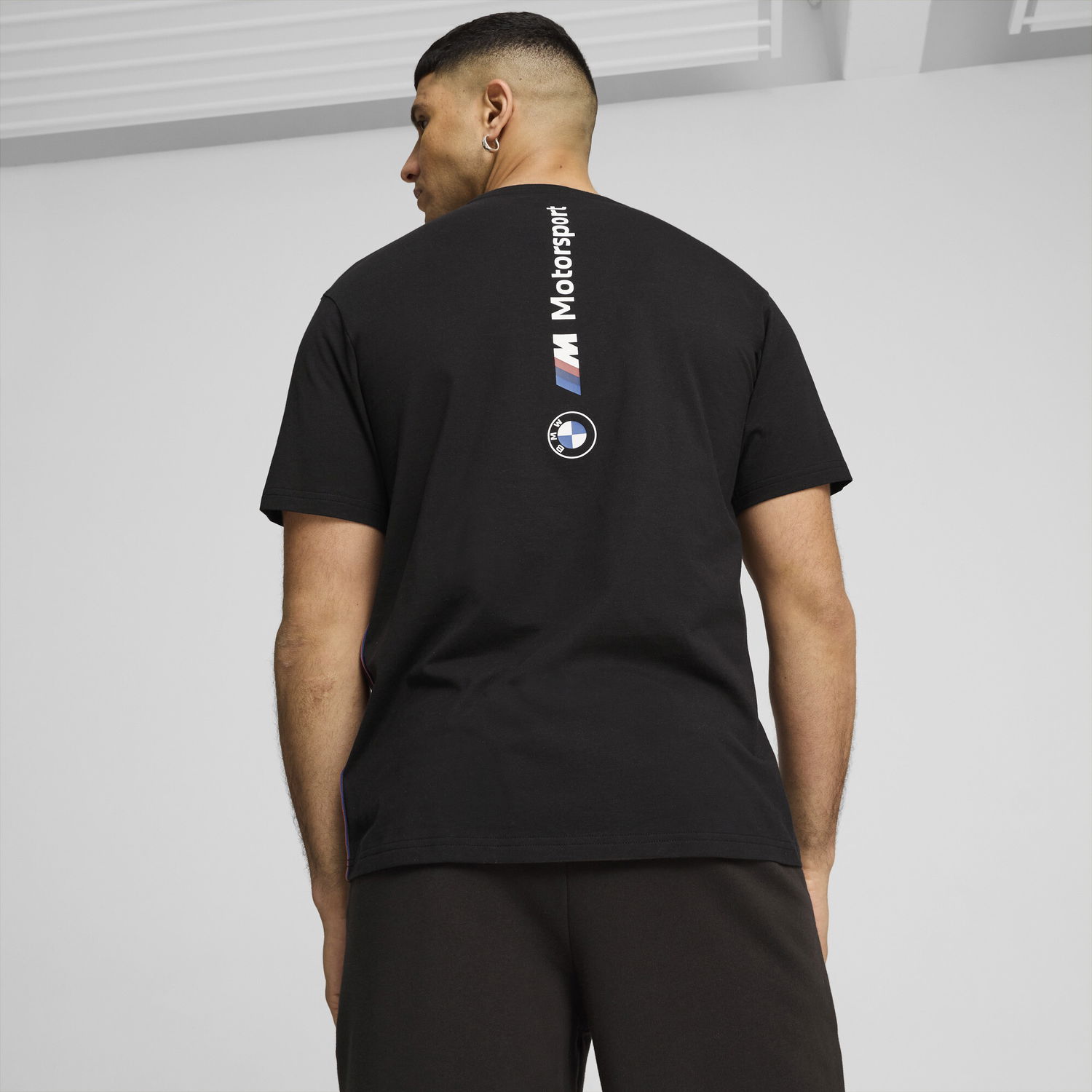 Тениска Puma BMW M Motorsport ESS+ Men's T-Shirt Черно | 627506_01, 1