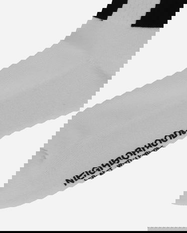 Чорапи Neighborhood Checkered Socks Бяло | 242WINH-UWM01 WH, 3