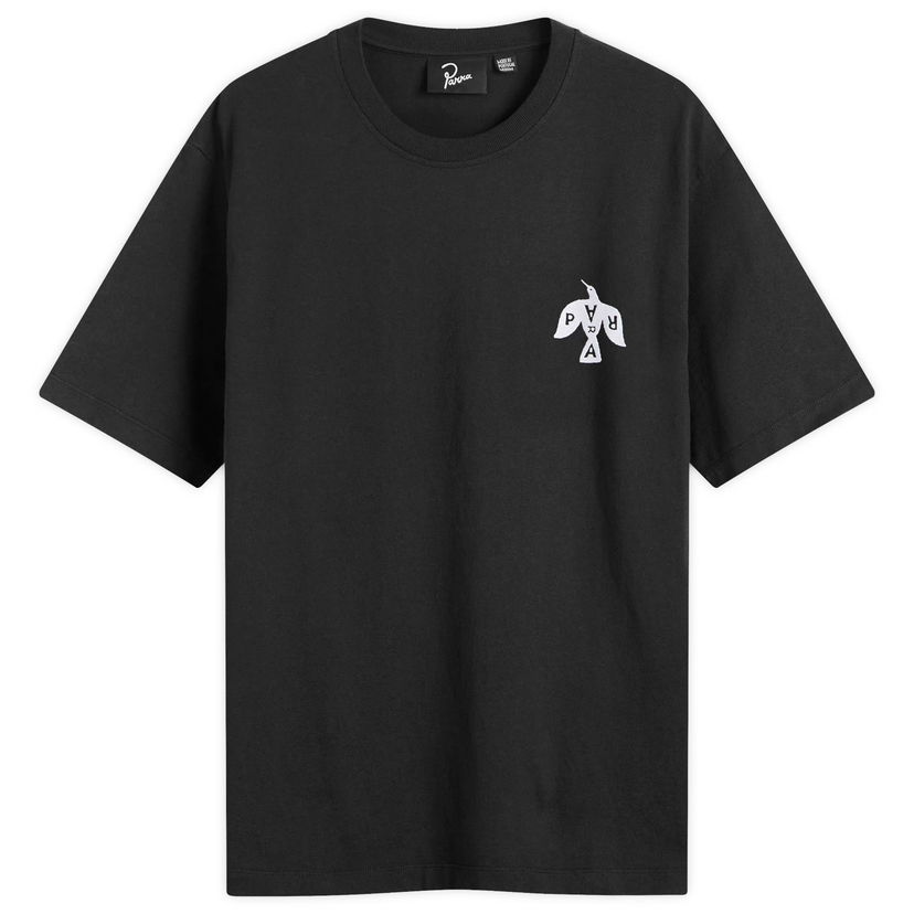 Тениска By Parra Crow Logo T-Shirt Черно | 54310-BLK