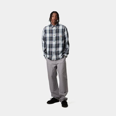 Риза Carhartt WIP Carhartt WIP Blanton Long Sleeve Plaid Shirt Синьо | I034379_8, 2