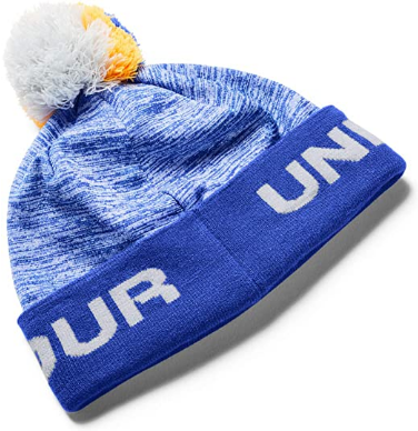 Шапка Under Armour Under Armour Gametime Pom Beanie Синьо | 1345388-402, 0